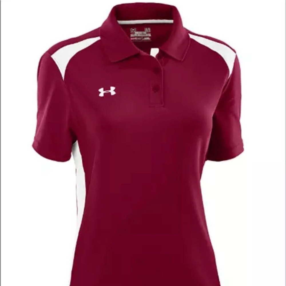 Under Amour NWT  Women's Team Colorblock Polo SM